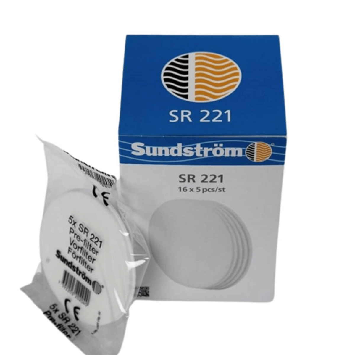 Vorfilter SR 221 für Halbmaske Sundström SR100