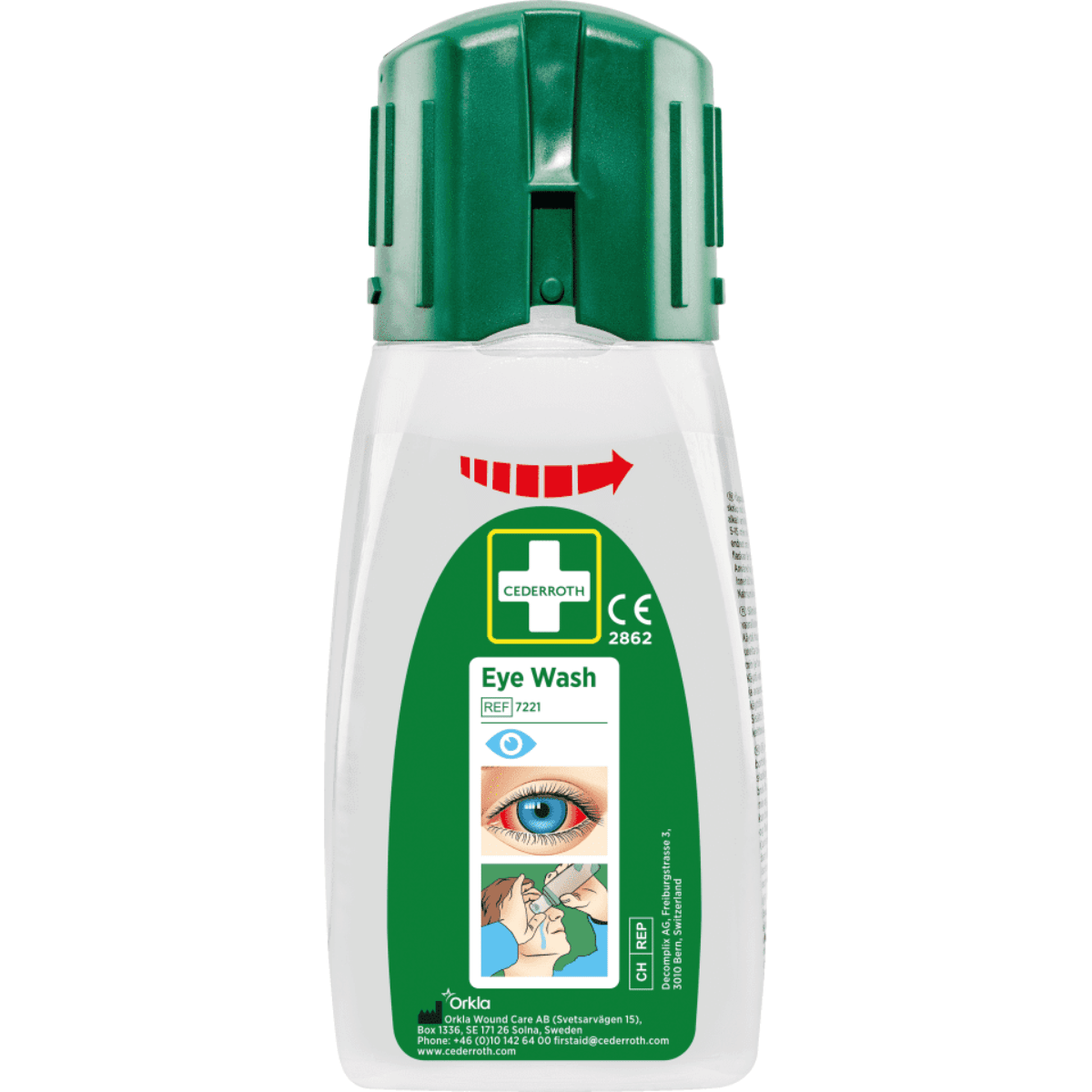 Cederroth Augenspülung Pocket-Modell 235 ml