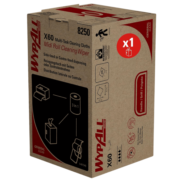 WypAll® X60 General Clean™Multi-Task 8250