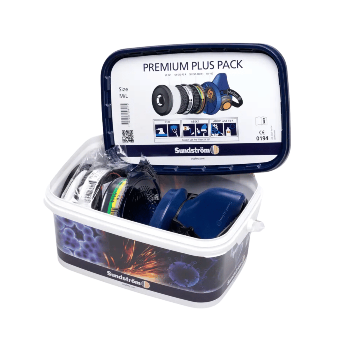 Sundström-PREMIUM PACK Atemschutz Halbmaske