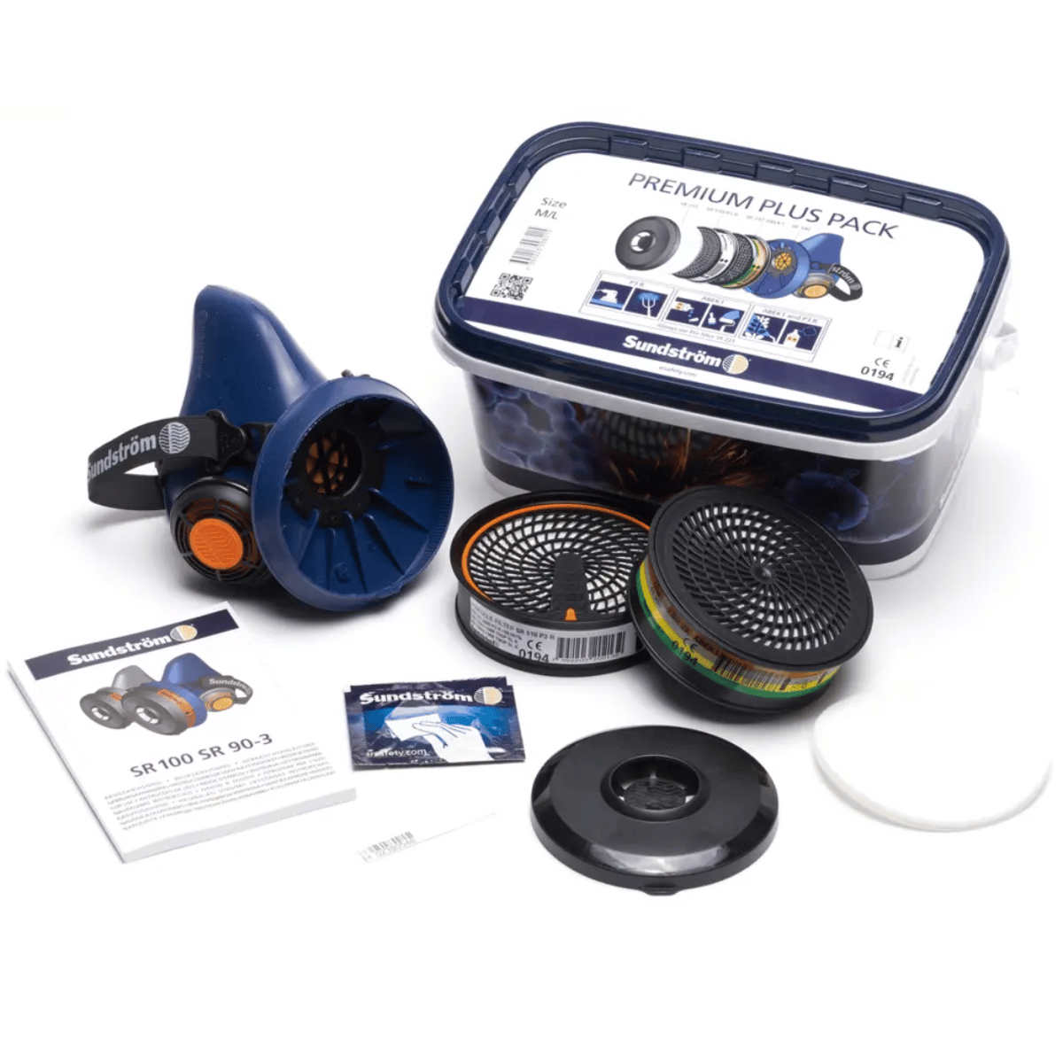 Sundström-PREMIUM PACK Atemschutz Halbmaske – Bild 3