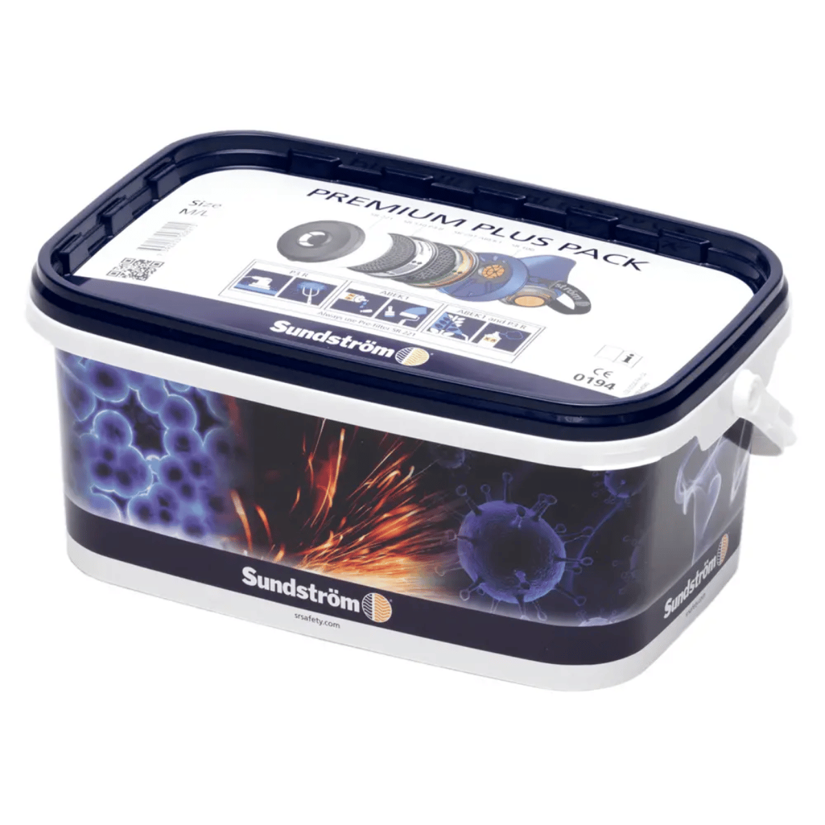 Sundström-PREMIUM PACK Atemschutz Halbmaske – Bild 2